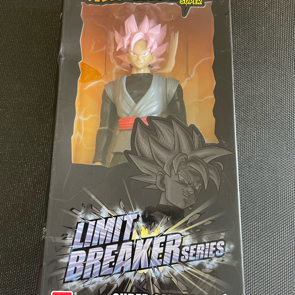 NEW Dragon Ball Limit Breaker Super Saiyan Rosé Goku Black Figure NIB